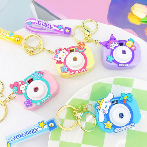 Sanrio Characters Projection Camera Keychain