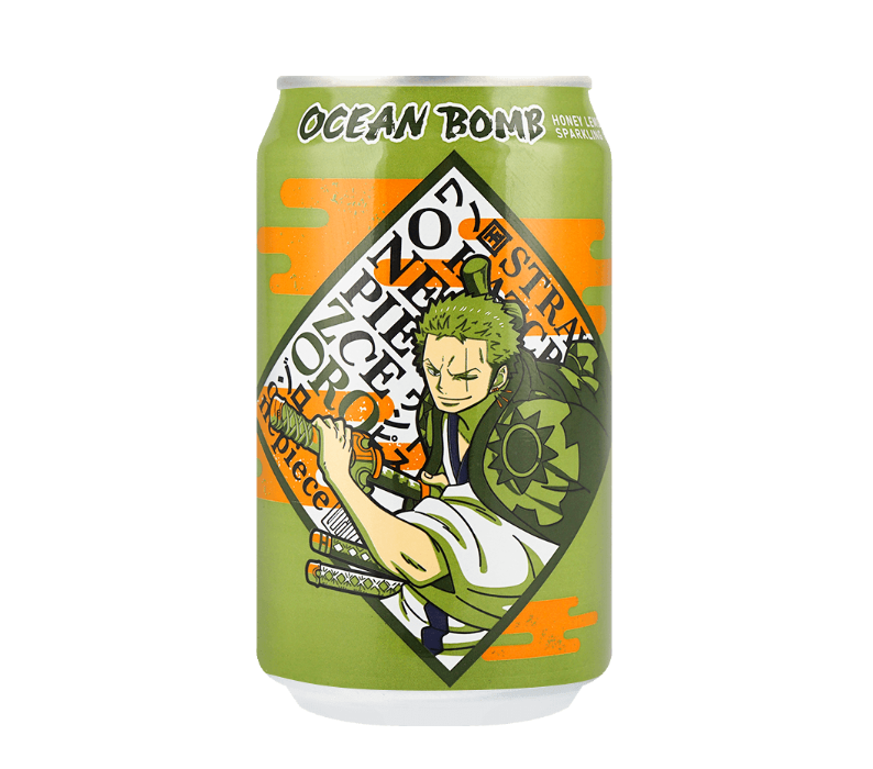 Ocean Bomb One Piece Sparkling Water Honey Lemon Flavor