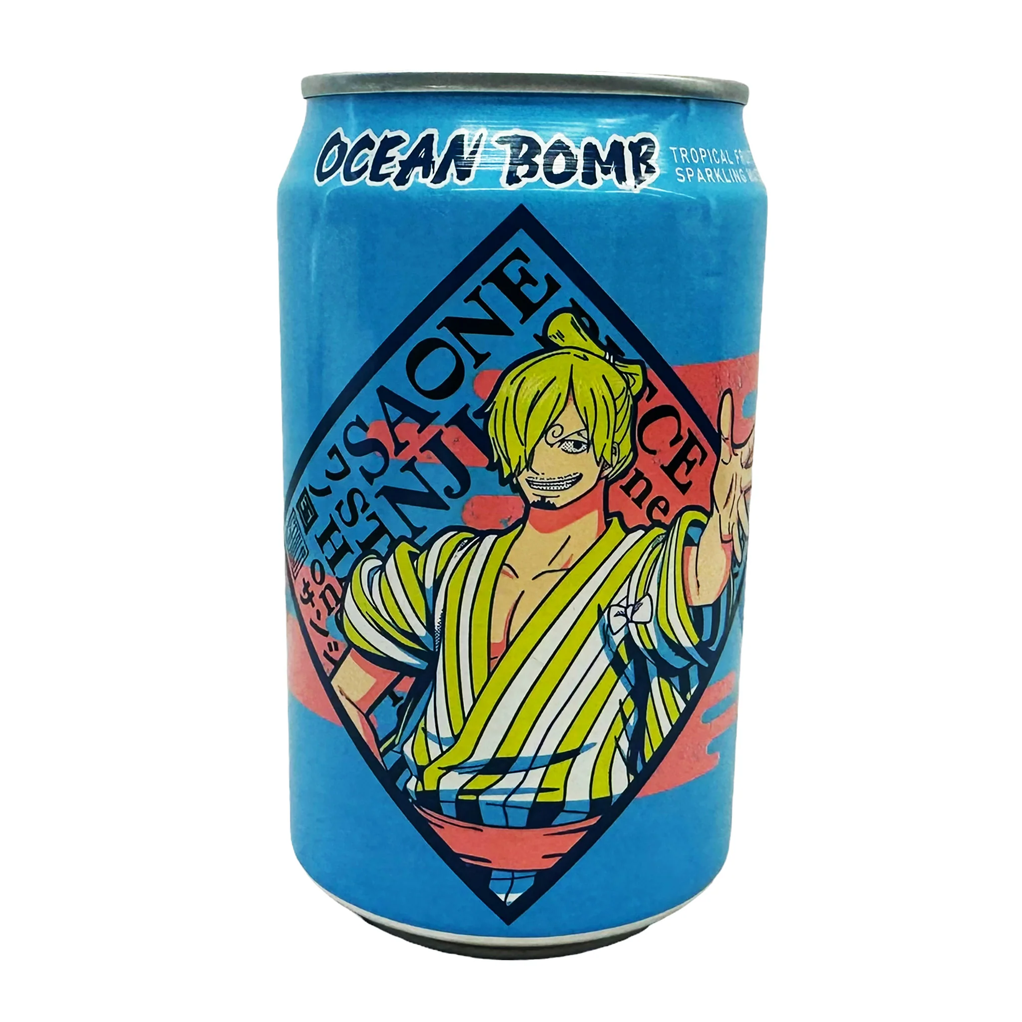 Ocean Bomb One Piece Sparkling Water Tropical Fruit Flavor