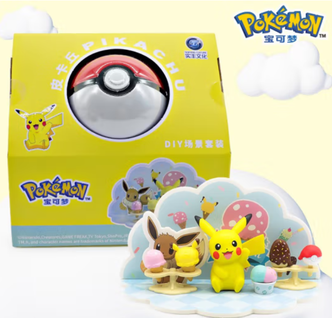 Pokémon DIY Scene Series - Dessert Pikachu