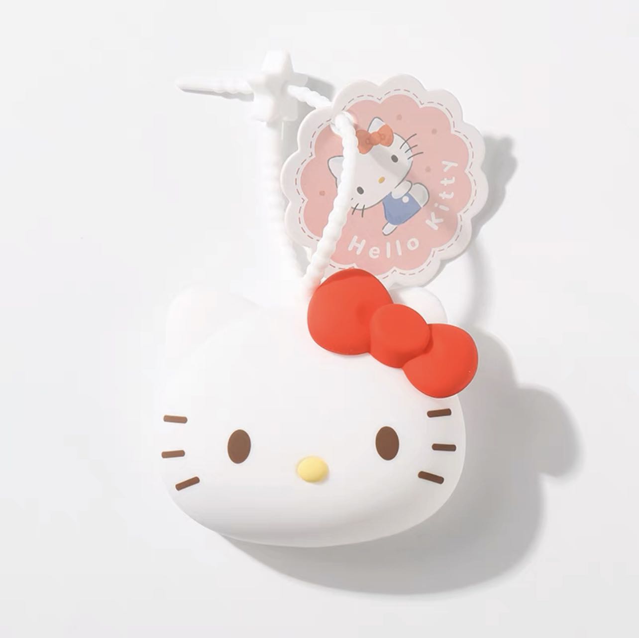 Sanrio Hello Kitty Die-cut Silicone Zipper Coin Purse