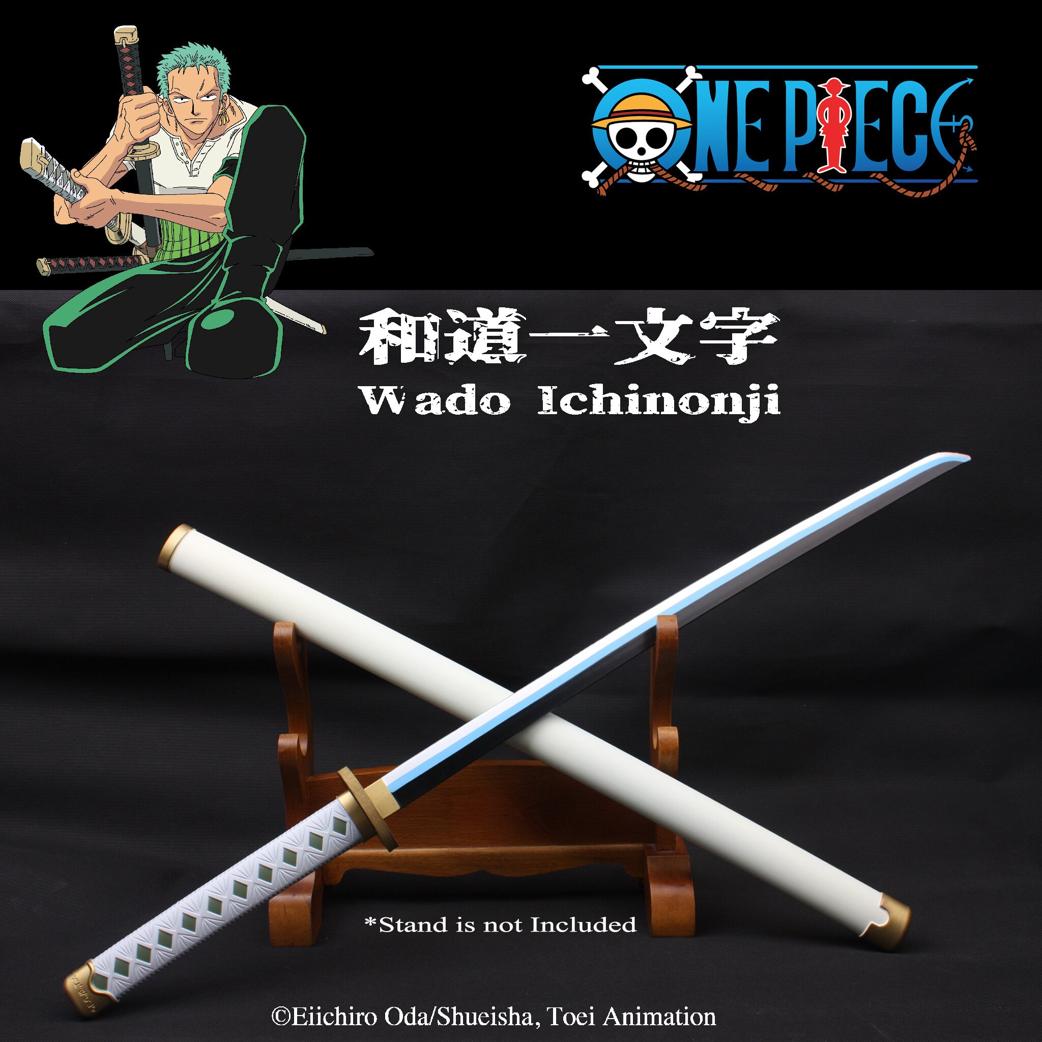 Official Licensed ONE PIECE Foam Sword – Wado Ichimonji