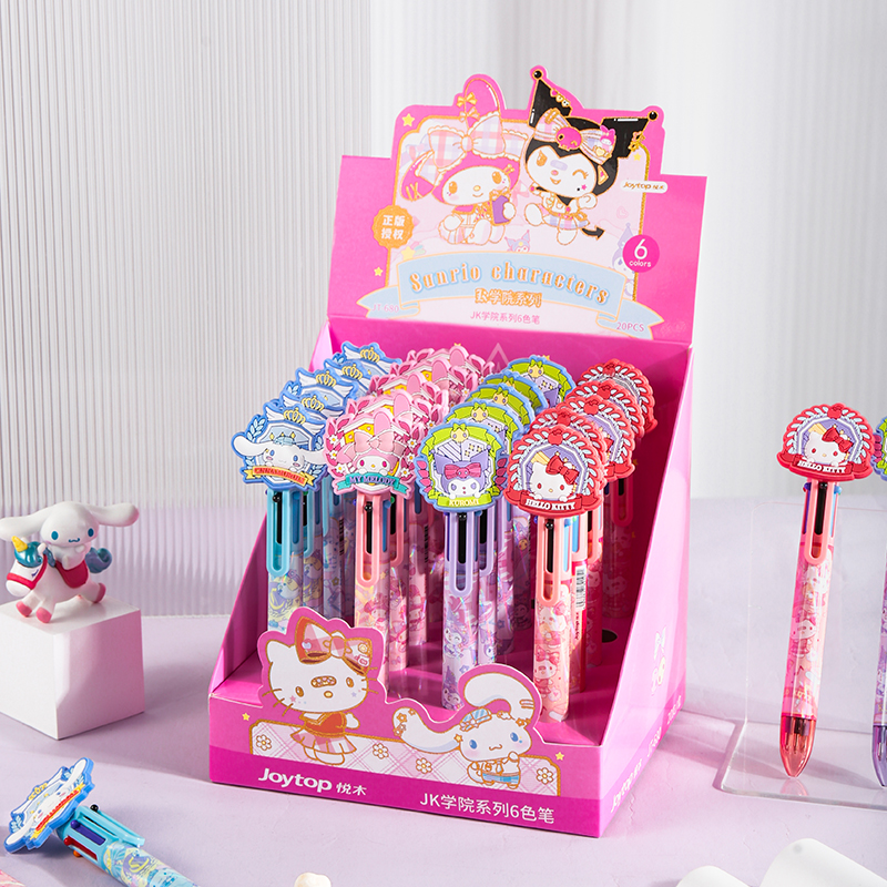Sanrio Characters JK Series 6 Colors Gel Pen