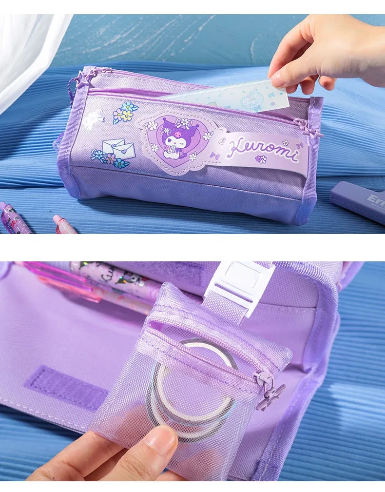 Sanrio Multifunctional Pencil Case - Kuromi