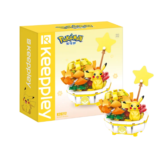 Keeppley x Pokemon Bonsai Building Block Set