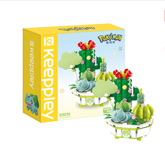 Keeppley x Pokemon Bonsai Building Block Set