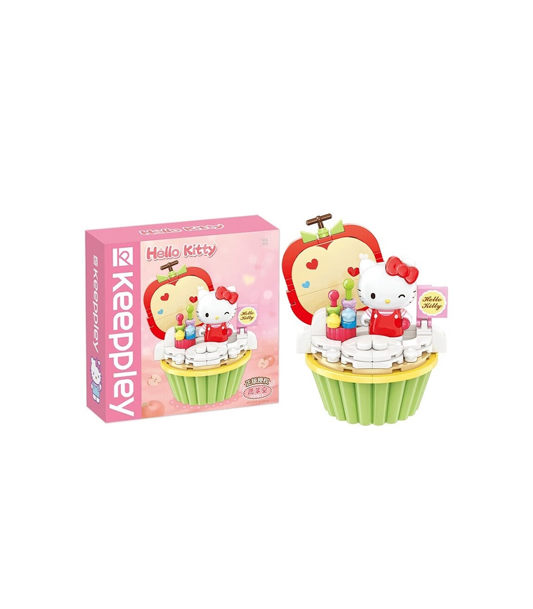 Keeppley x Sanrio Cup Cake Building Block Set