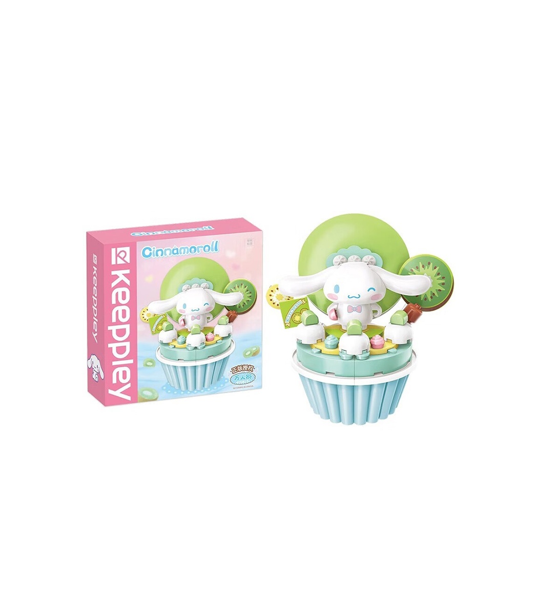 Keeppley x Sanrio Cup Cake Building Block Set