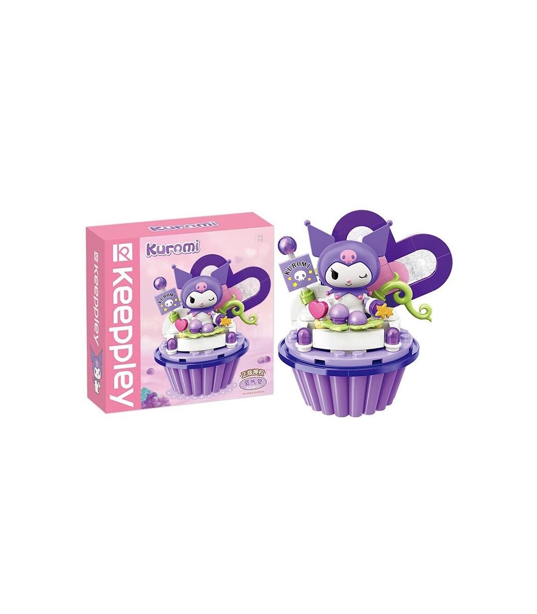 Keeppley x Sanrio Cup Cake Building Block Set