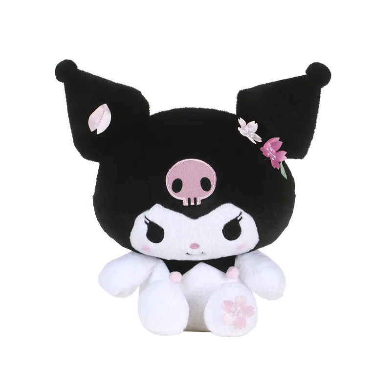 Sanrio Spring Sakura Series Kuromi Plush Toys