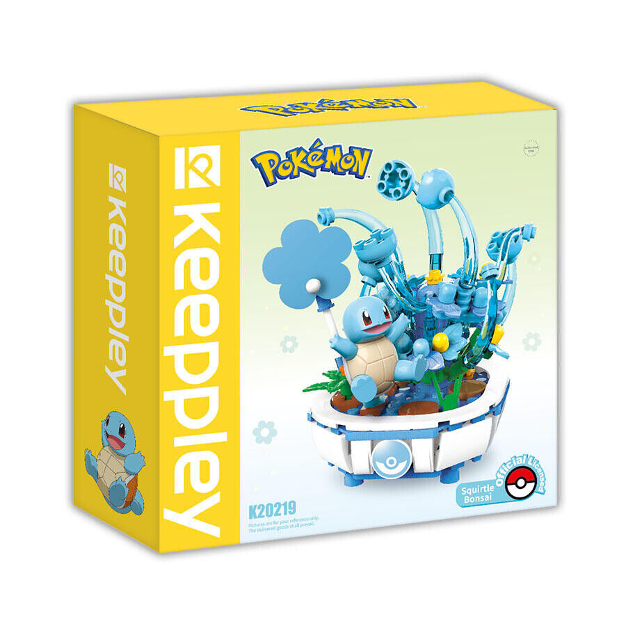 Keeppley x Pokémon Qman Bonsai Building Block Set – Squirtle