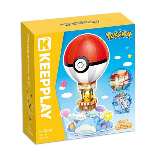 Pokemon x Keeppley Hot Air Ballon Budding BlocK Set - Pikachu