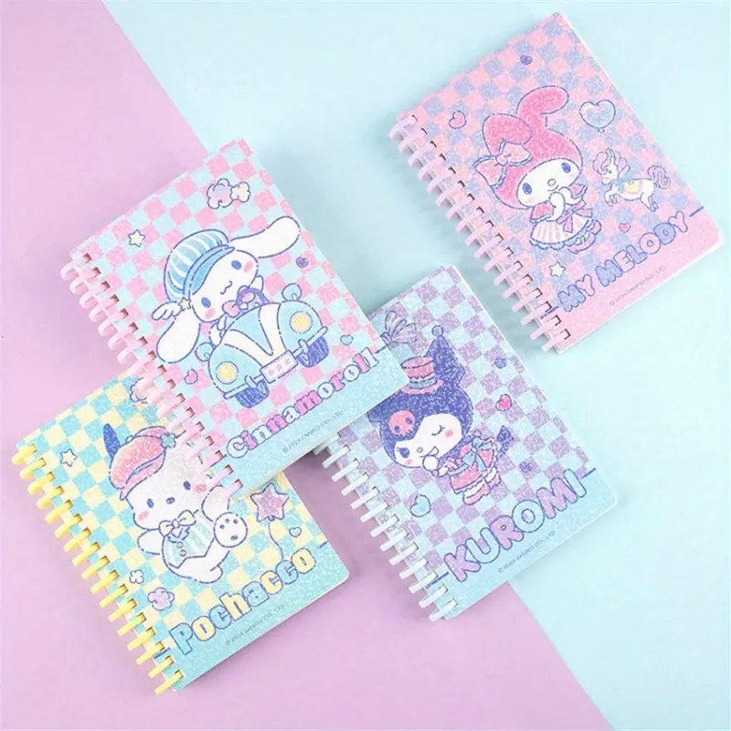 Sanrio Characters Soft Coil A6 Notebook