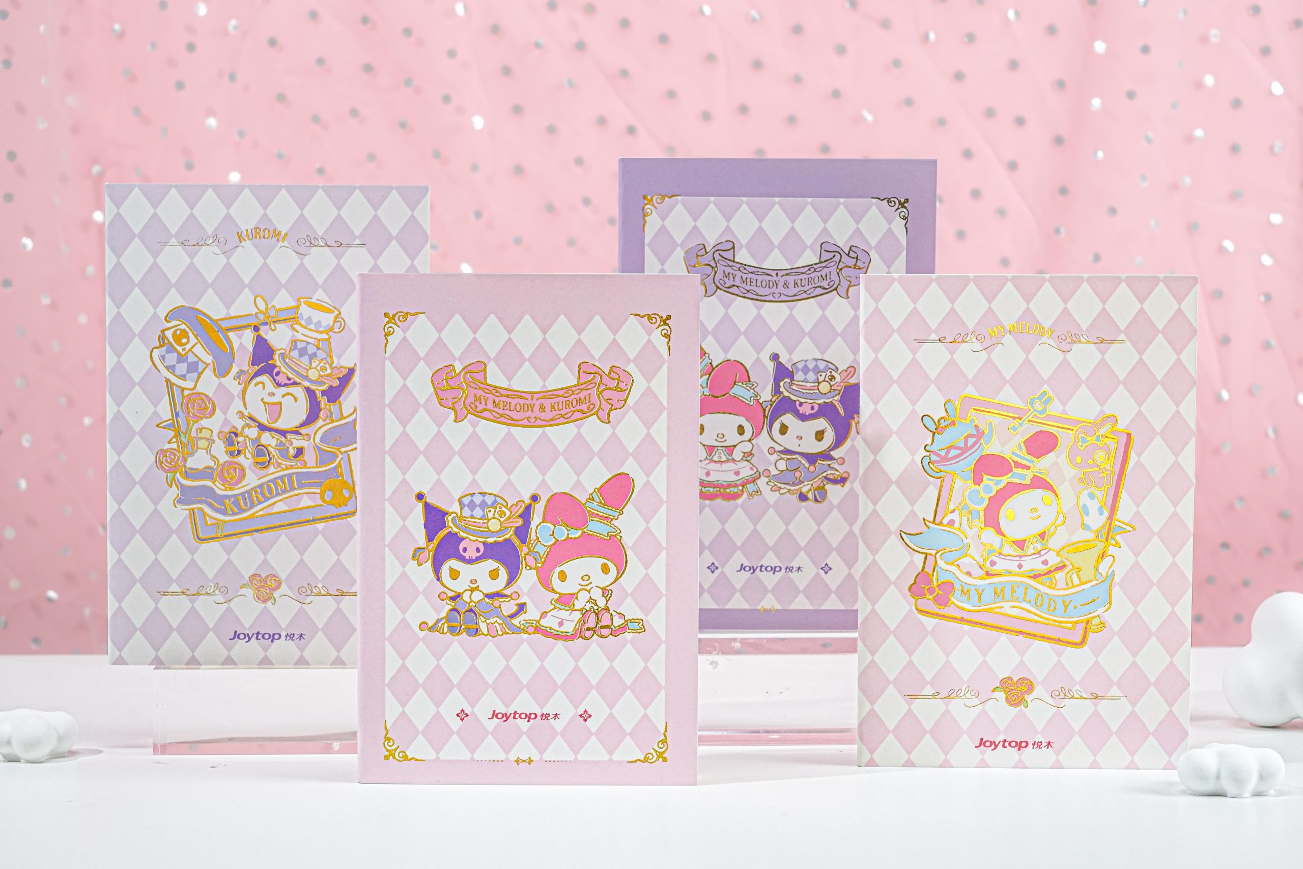 Sanrio Melody&Kuromi Adventures in Wonderland A5 Notebooks