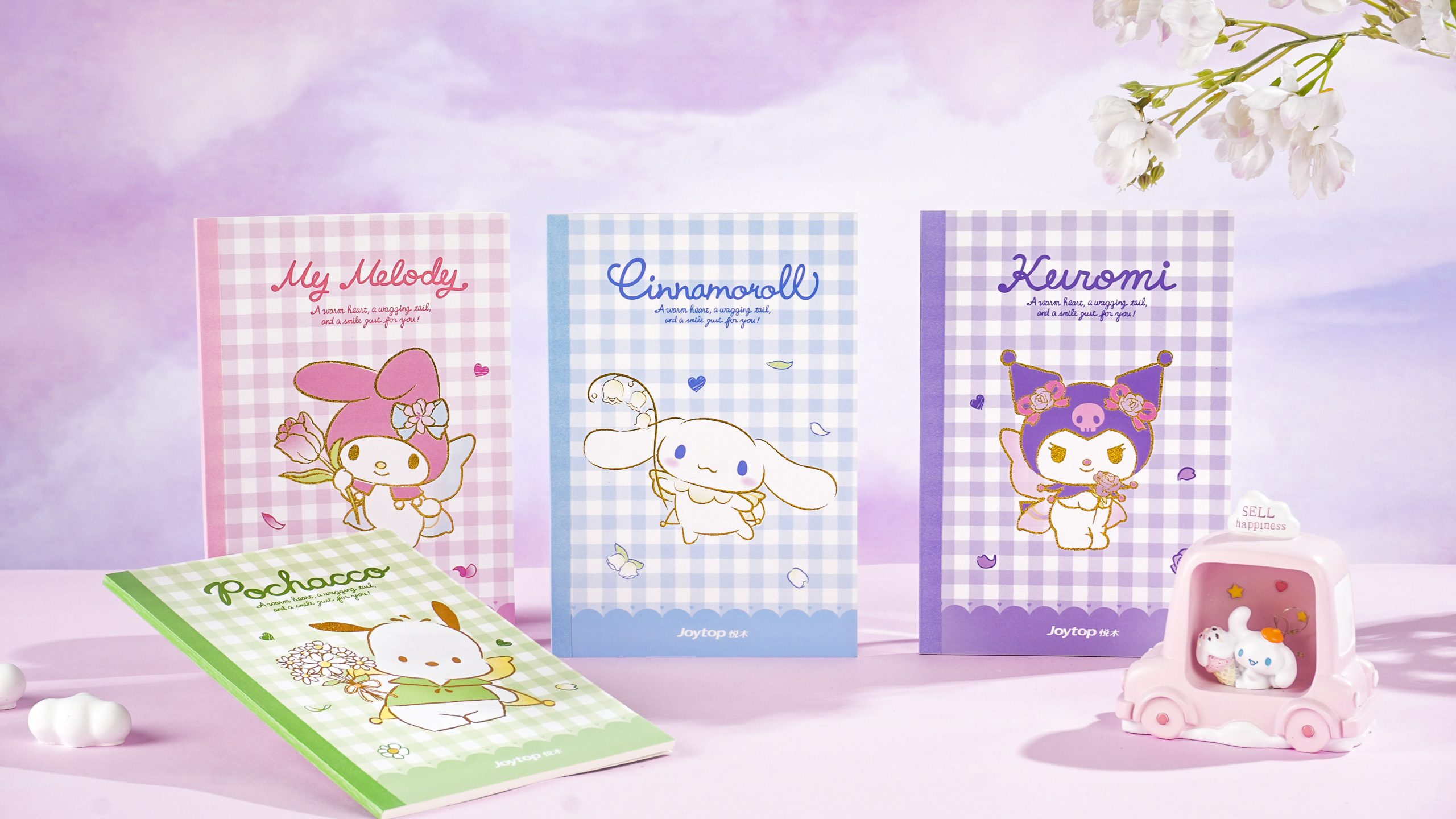 Sanrio Characters A5 Magic Garden Notebooks