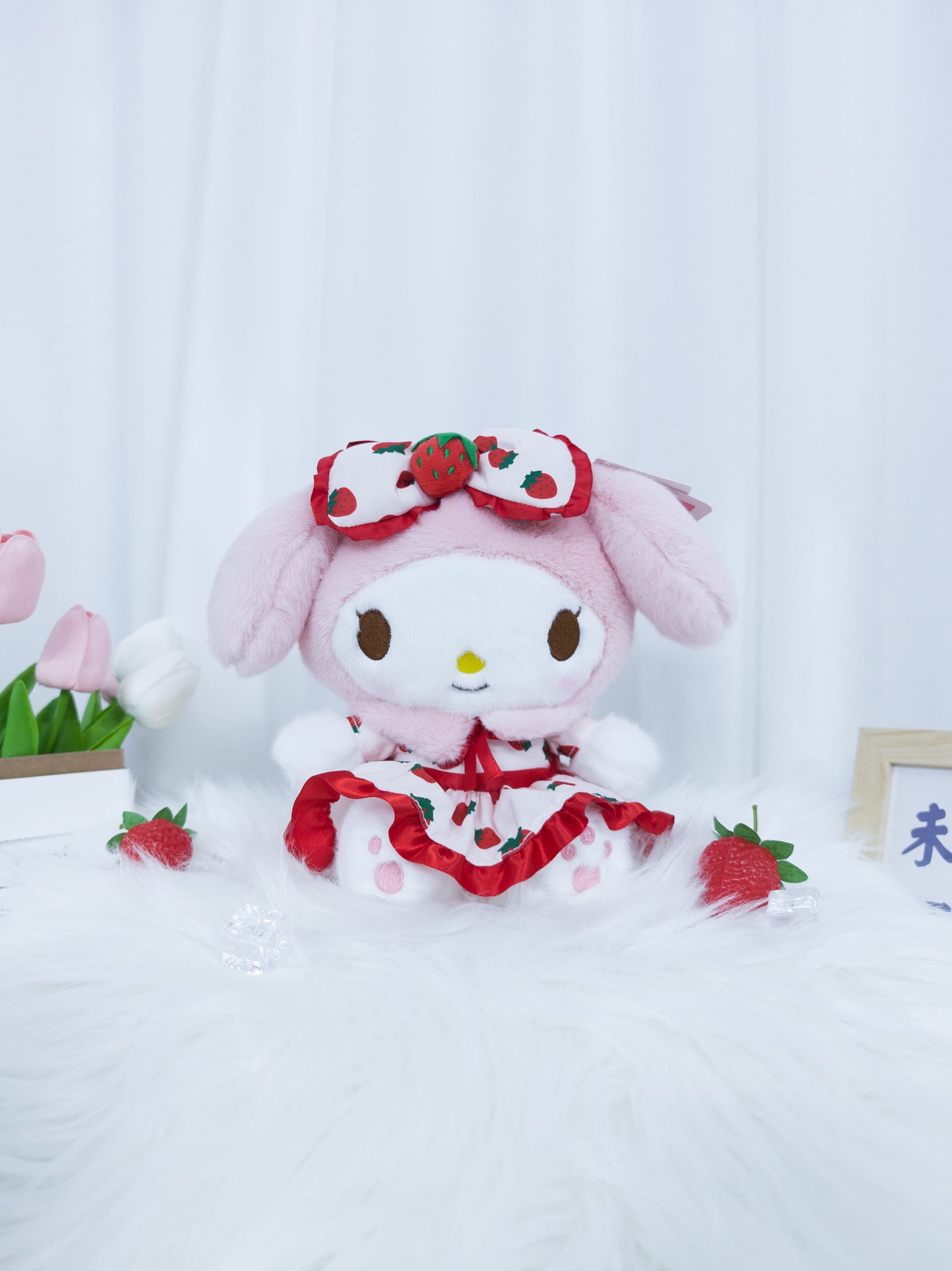 Sanrio Melody Strawberries series Plush Toy – 8″