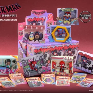 Hot Toys: Cosbi! - Across the Spider-Verse - Spider-Man Mini Diorama Series Blind Box