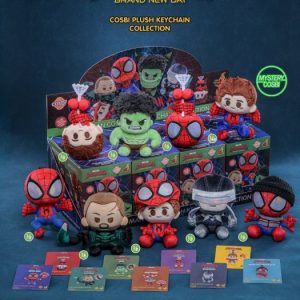 Hot Toys Cosbi Marvel Spider-Man Brand New Day Series Plush Keychain Blind Box